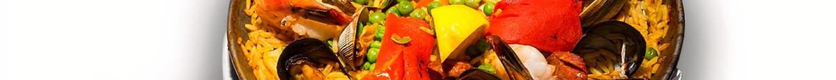 Paella Mixta (saffron rice)