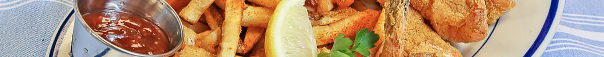 Fried Gulf Shrimp Platter