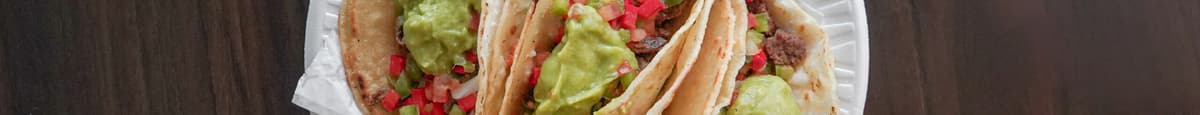 Tacos de Carne Asada / Grilled Steak Tacos