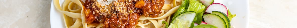 Combo de spaghettis maison / Homemade Spaghetti Combo