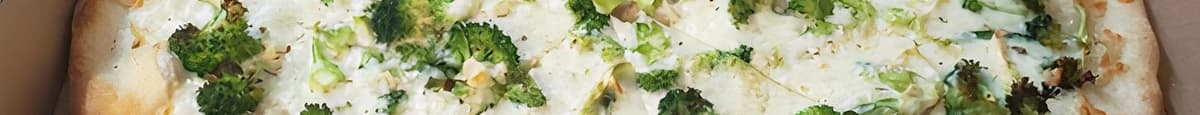 Broccoli White Pizza (Medium)