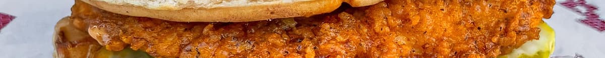 Hot Chicken Sandwich (Waffle)