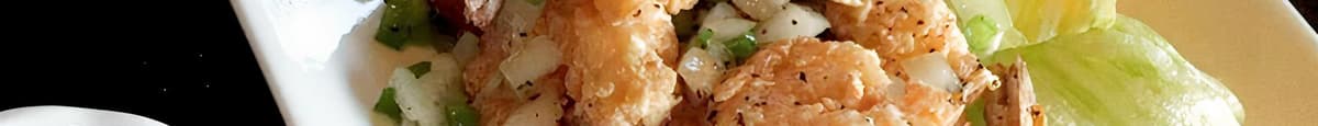 16. Fried Salted Shrimp - Tom Rang Muoi
