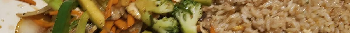 1. Hibachi Mixed Vegetable HL