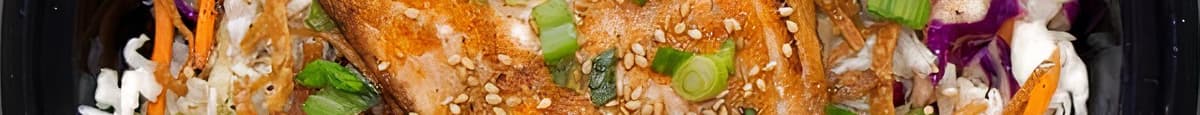 Nami Salad & Salmon Combo