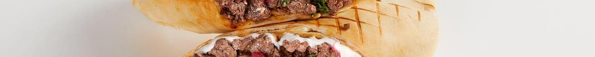 Lamb Shawarma Wrap w/ CAN - pop