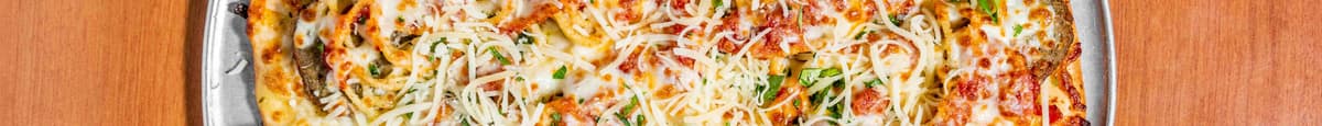 Spaghetti and Meatball Pizza (10”)