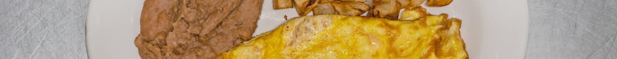 Omelette de Jamón y Queso / Ham & Cheese Omelette