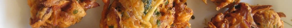 Pakora de légumes (6 morceaux) / Veggie Pakora (6 Pieces)