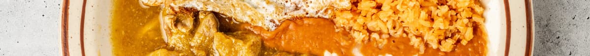 Eggs with Chile Verde