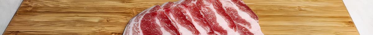 Thin Sliced Organic Pork Belly