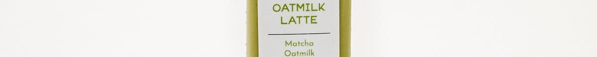 Iced Matcha Oatmilk Latte