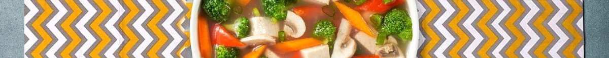 Viral Veggie Tofu Soup (Vegetarian)