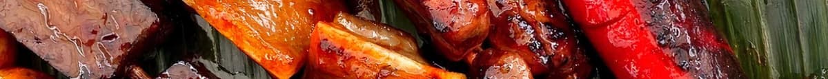 SKEWER-GRILLED Pinoy Street Food  Pork Intestines 3pcs