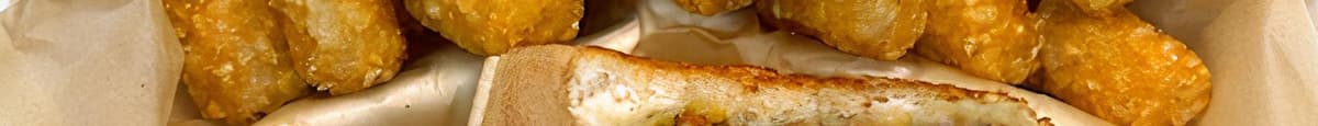 cheesesteak Melt on Texas Toast