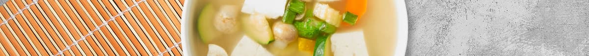 Cheeky Veggie & Tofu Soup
