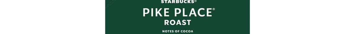 Starbucks 100% Arabica Medium Roast Ground Coffee K-Cup Pods Pike Place Blend (24 ct)