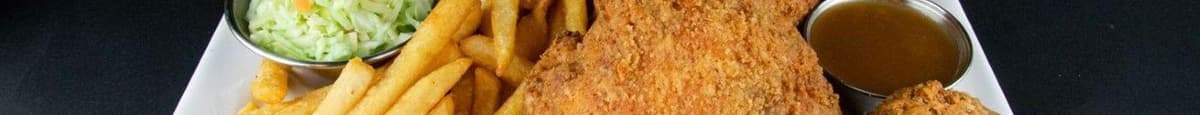 10 Morceaux de Poulet Frit / 10 Fried Chicken Pieces 