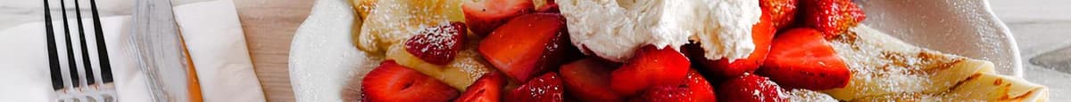 '''Fresh Strawberry Crepes