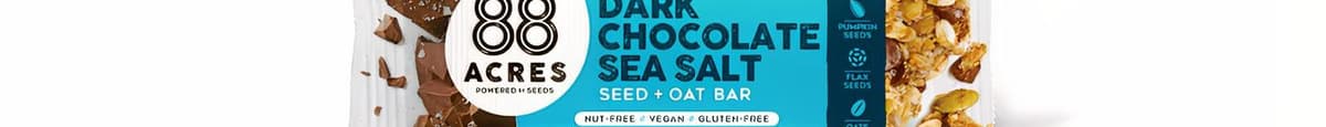 88 Acres Dark Chocolate Sea Salt Seed Bar