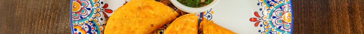 Tacos De Birria (3 Quesabritas)