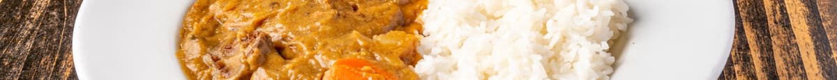 Half Japanese Beef Curry Rice 