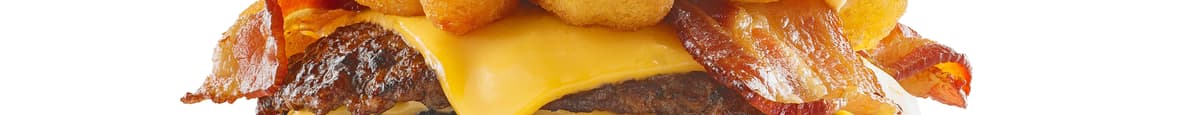 Cheese Curd Bacon Burger