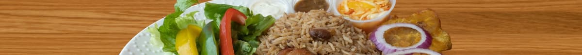 Plat de riz collé poulet / Sticky Rice Dish with Chicken