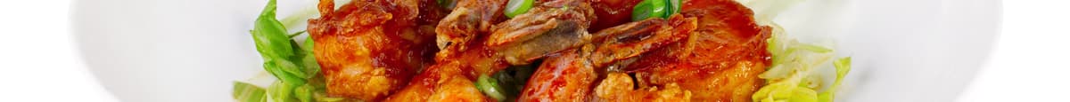 (5) Jumbo Tamarind Chili Glaze Shrimp