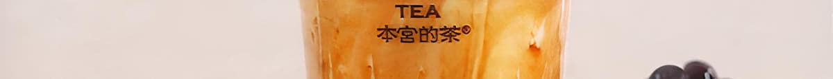 Black tea brown sugar pearl 正⼭⼩种⿊丸