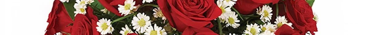 1 1/2 Dozen Roses - Red