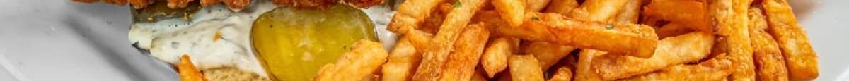 Fried Cod Fish Sandwich
