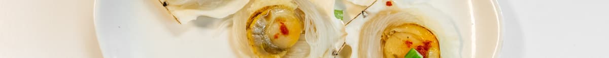 HS10. Steamed Scallop w/ Glass Noodles