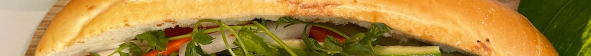 Deluxe Grilled Chicken Banh Mi Sandwich