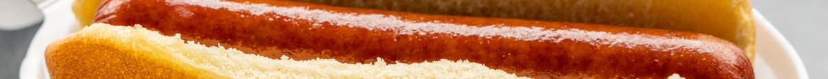 Plain 6" Hot Dogs / Beef or Turkey