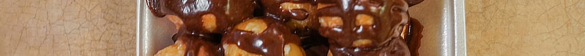 Chocolate Glazed Donut Holes