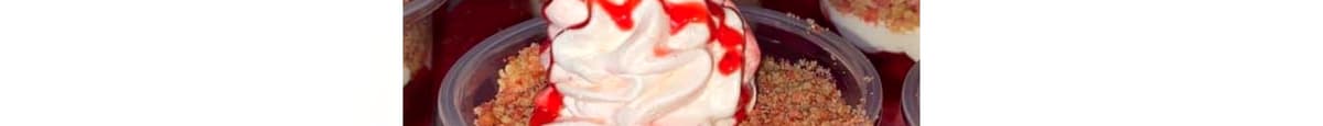 KETO Strawberry Vanilla Parfait Cake Cup 9 oz