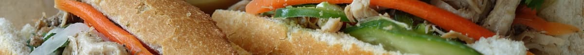 4. Bánh Mì Ga (Shredded Lemongrass Chicken)