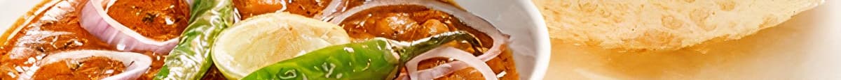 Poori & Chicken Curry