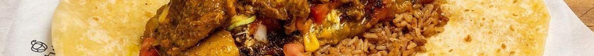 Curry Chicken Roti
