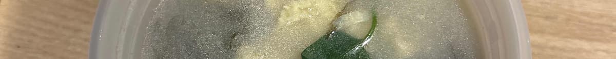 Roasted Seaweed Egg Drop Soup / 紫菜蛋花汤