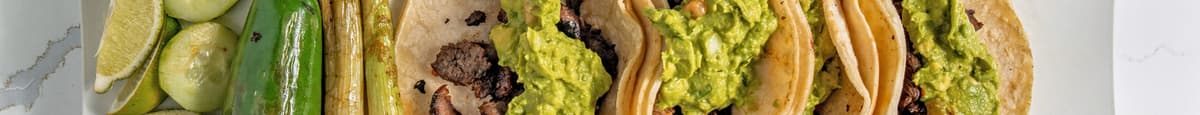 Tacos de Churrasco/skirt steak