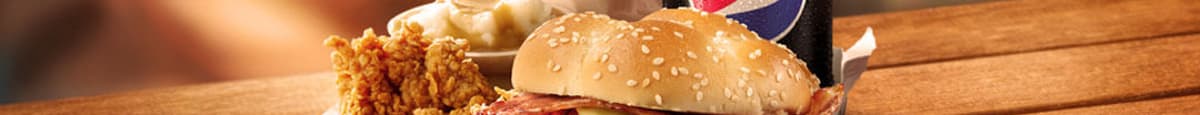 Zinger® Bacon & Cheese Burger