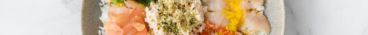 Rainbow Sushi | Sashimi + Crab