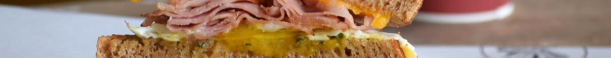 Classic Ham Breakfast Sandwich