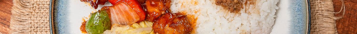 Sweet and Sour Chicken with Rice
