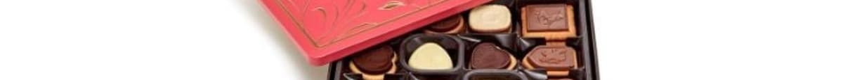GODIVA Assorted Chocolate Biscuit Tin (46 count)