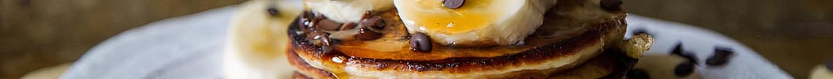 Banana Chocolate Chip Pancakes	
