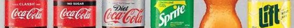 600ml Coca-Cola varieties