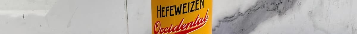 Occidental Hefeweizen, 16oz Can Beer (5% ABV)